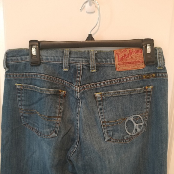 Lucky Brand Size 6 regular inseam jeans - Picture 4 of 6